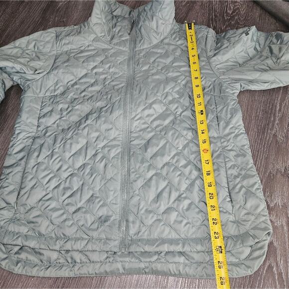 Columbia Light Weight Green Full Zip Coat Size Large - Picture 6 of 6